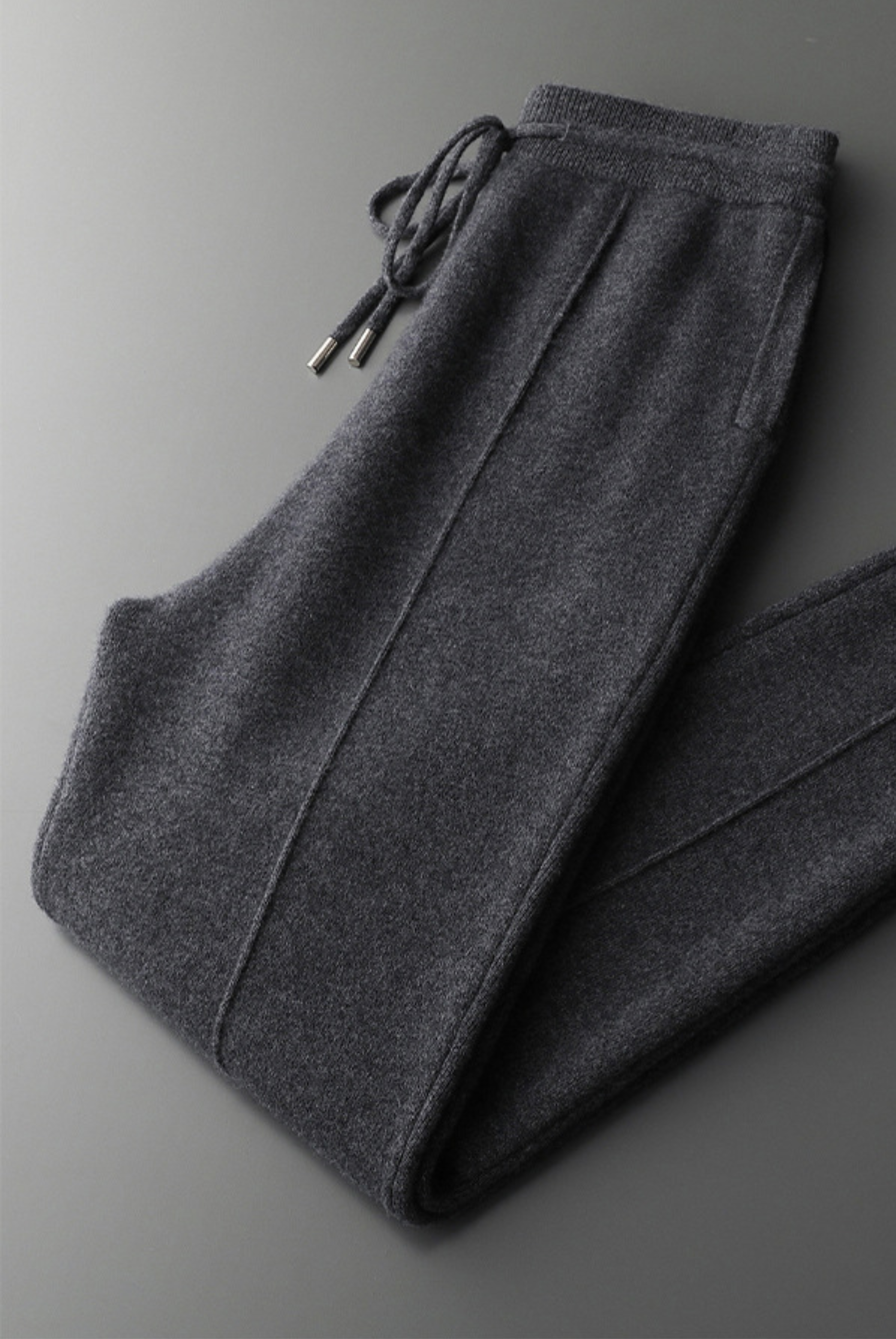 Dark Grey Donati Wool Lounge