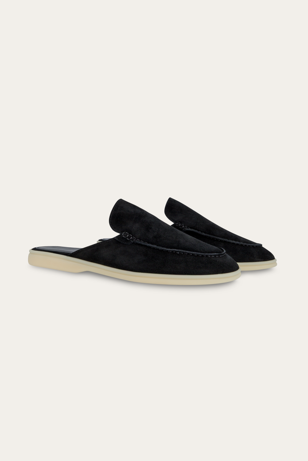 Bordeaux Moreno Mule Black