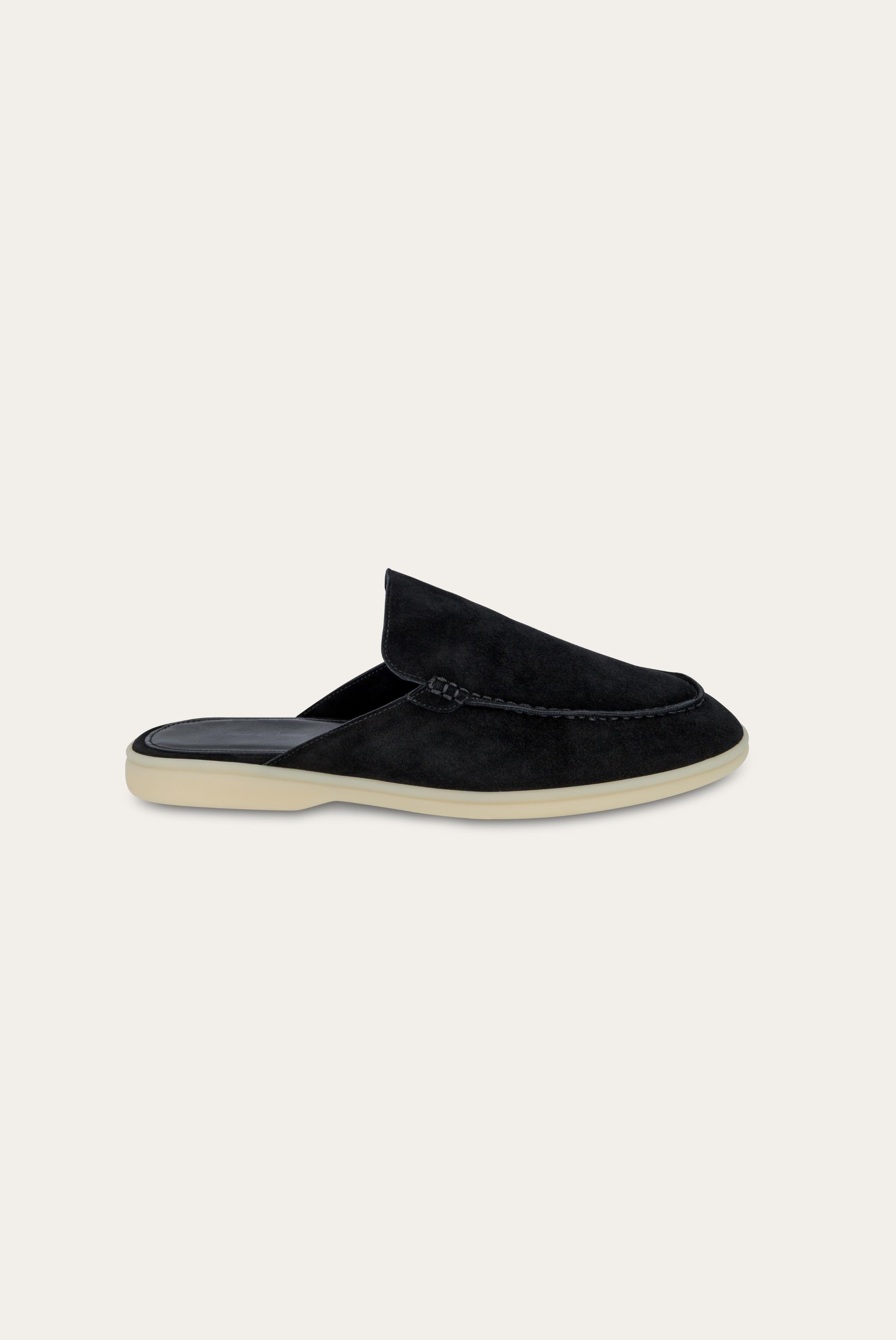 Bordeaux Moreno Mule Black
