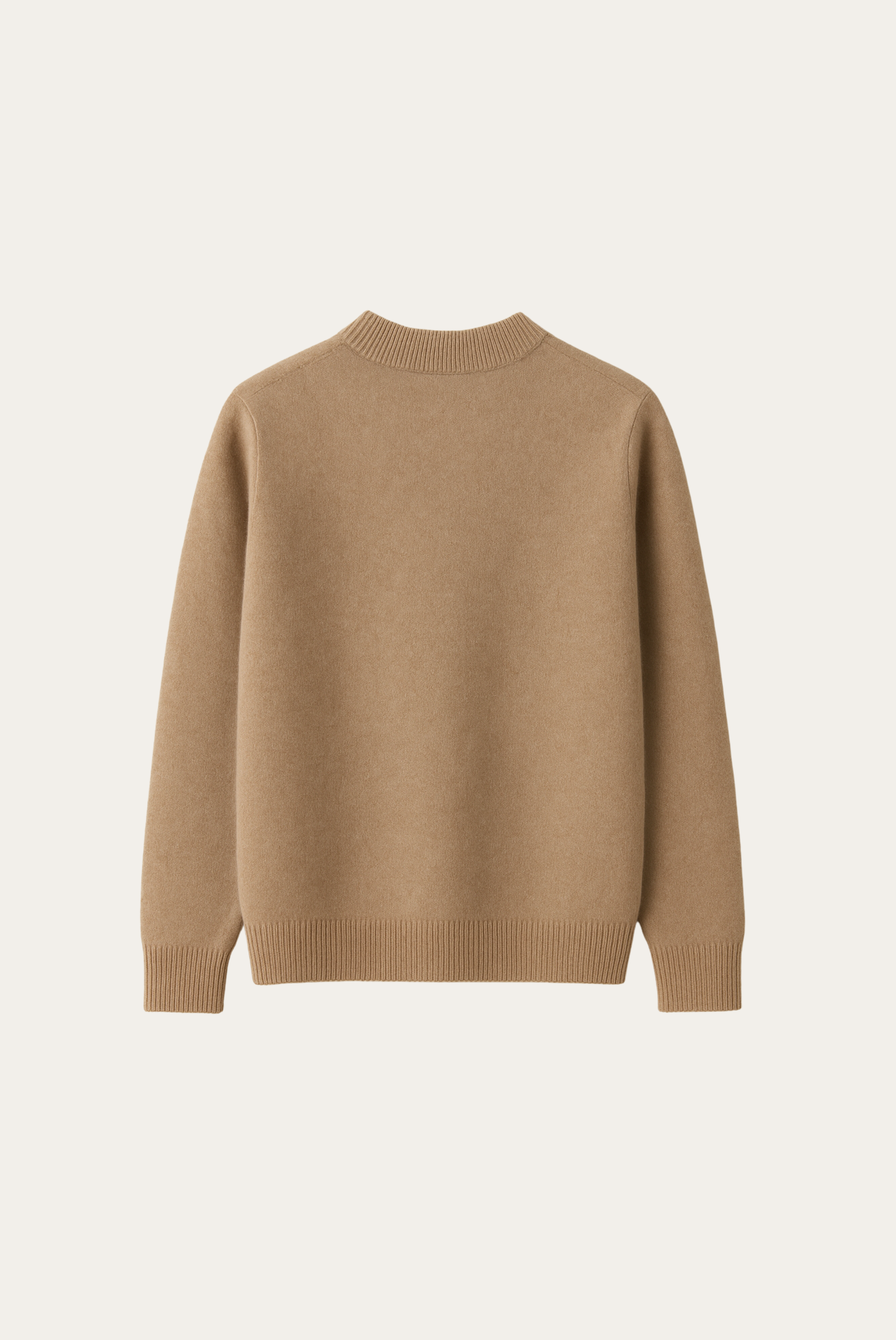 Camel Cashmere Crewneck