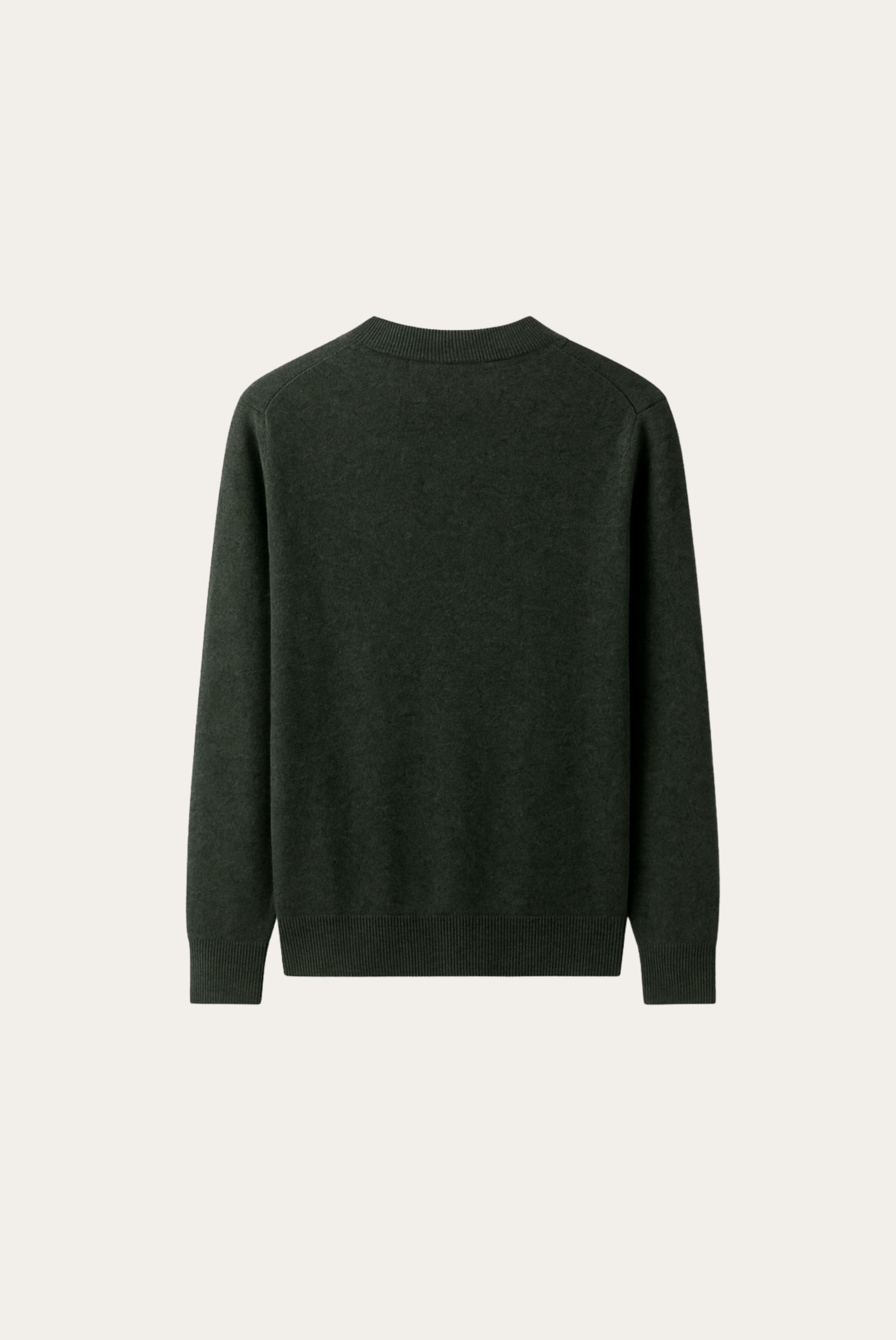 Army Green Cashmere Crewneck