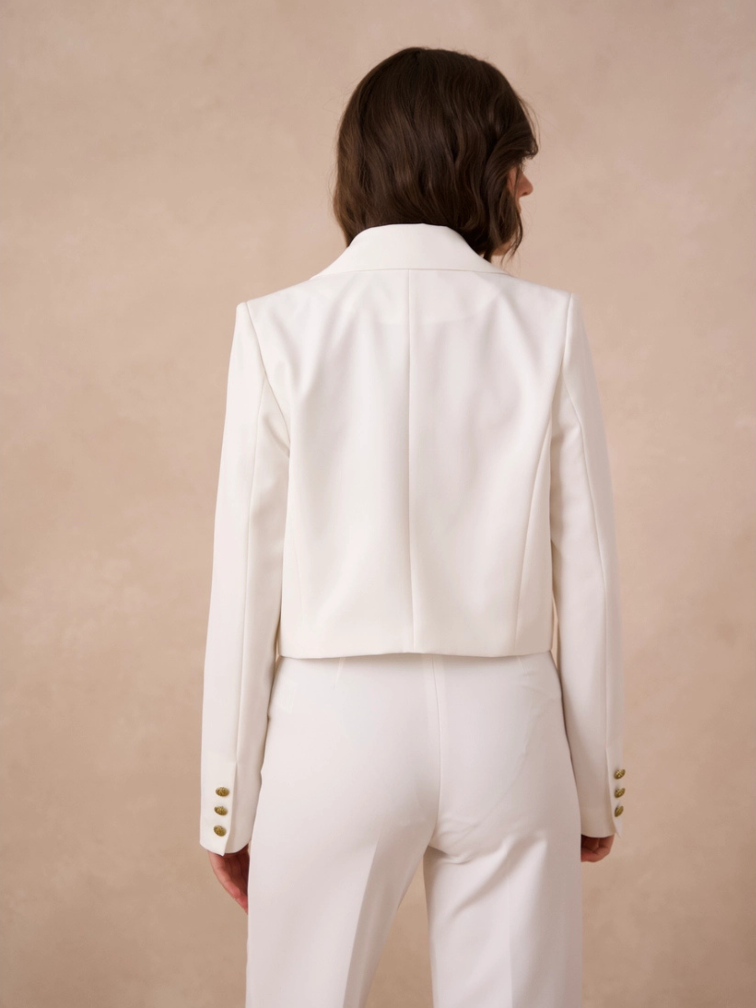Old Money Straight-Cut Elegant Blazer Jacket