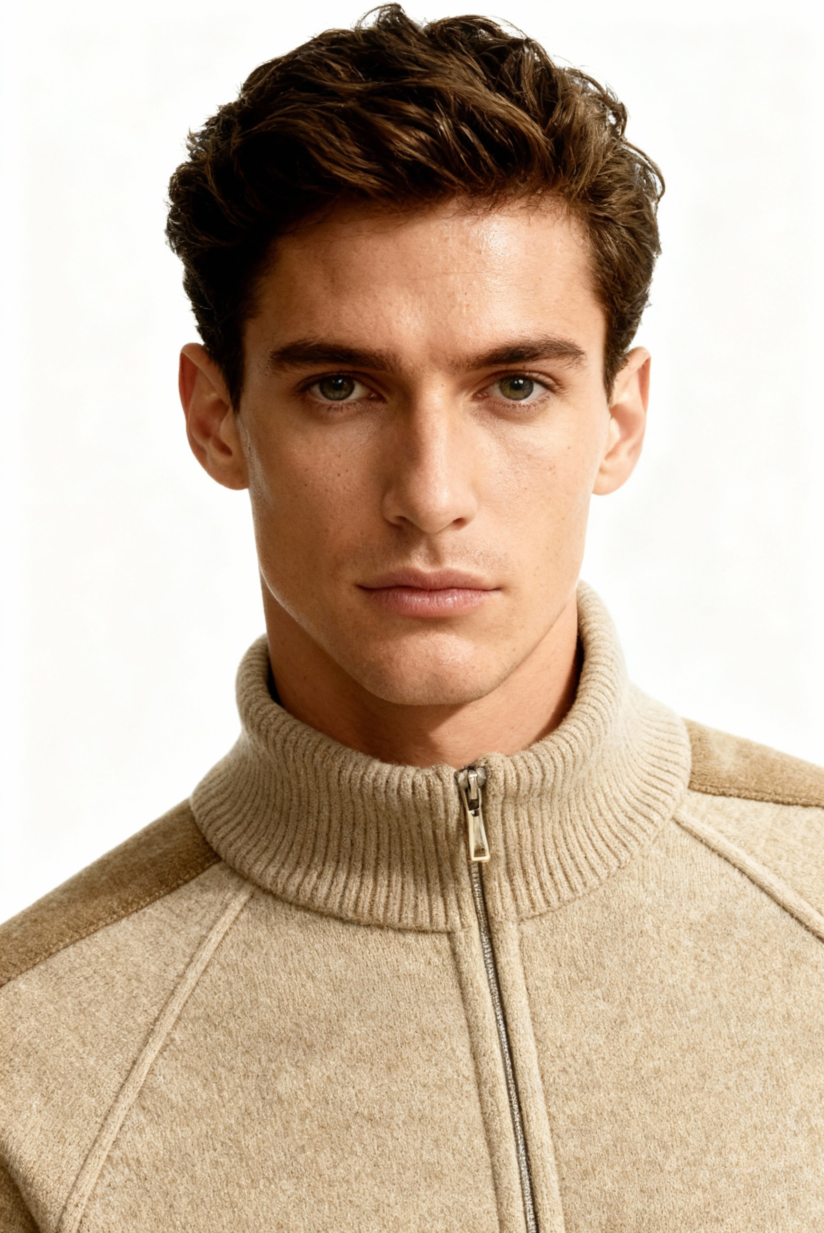 Beige Donati Cashmere Set