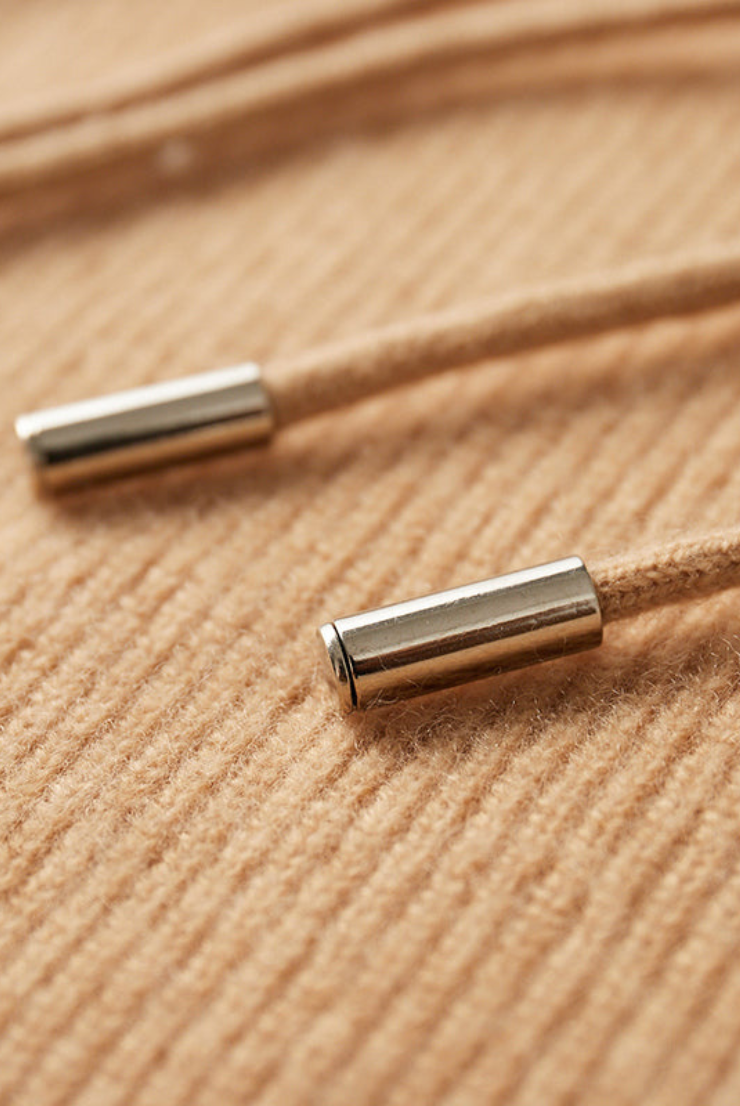 Tan Donati Wool Jogger Set