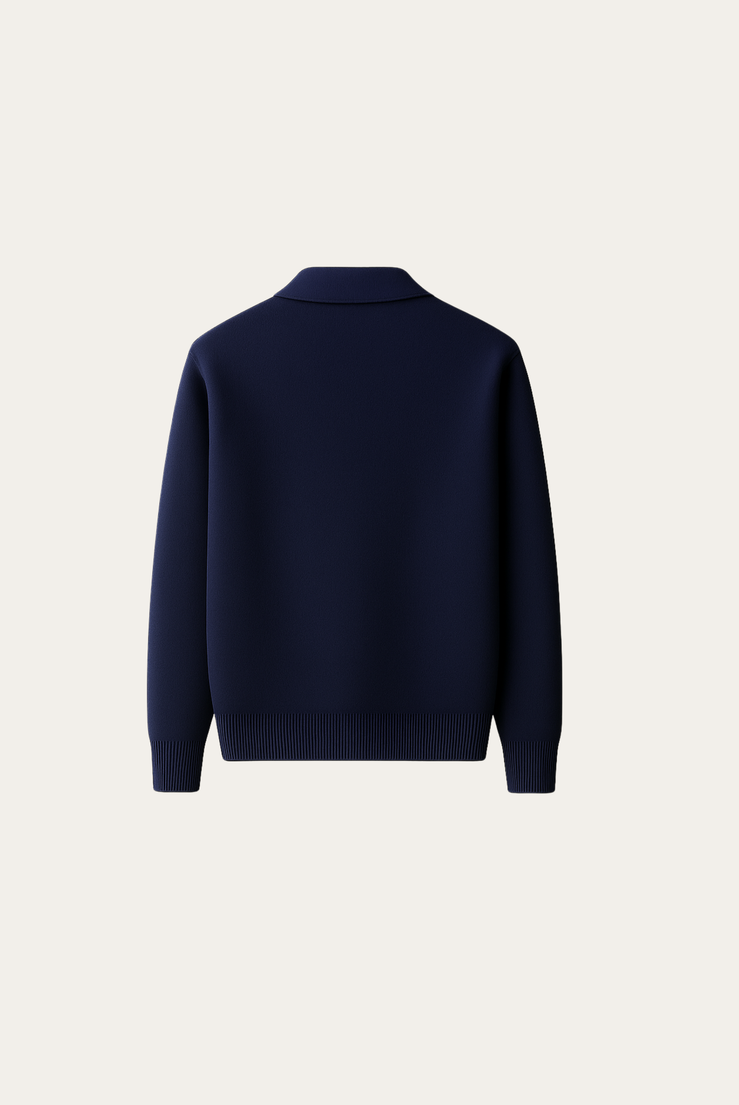 Navy Blue Polo Cardigan