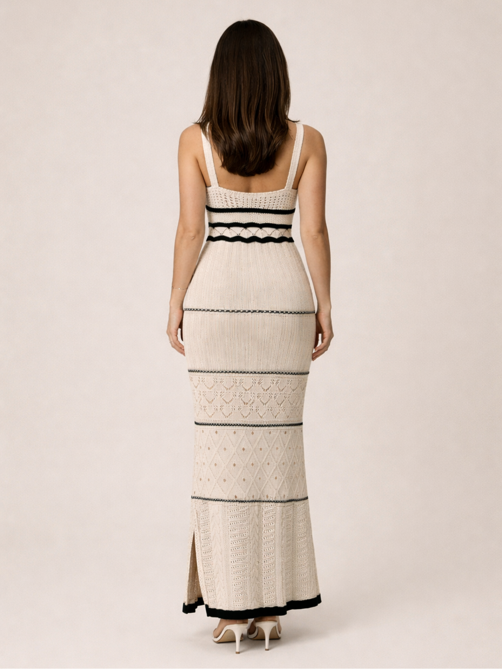 Moreno Noir Knit Maxi Dress