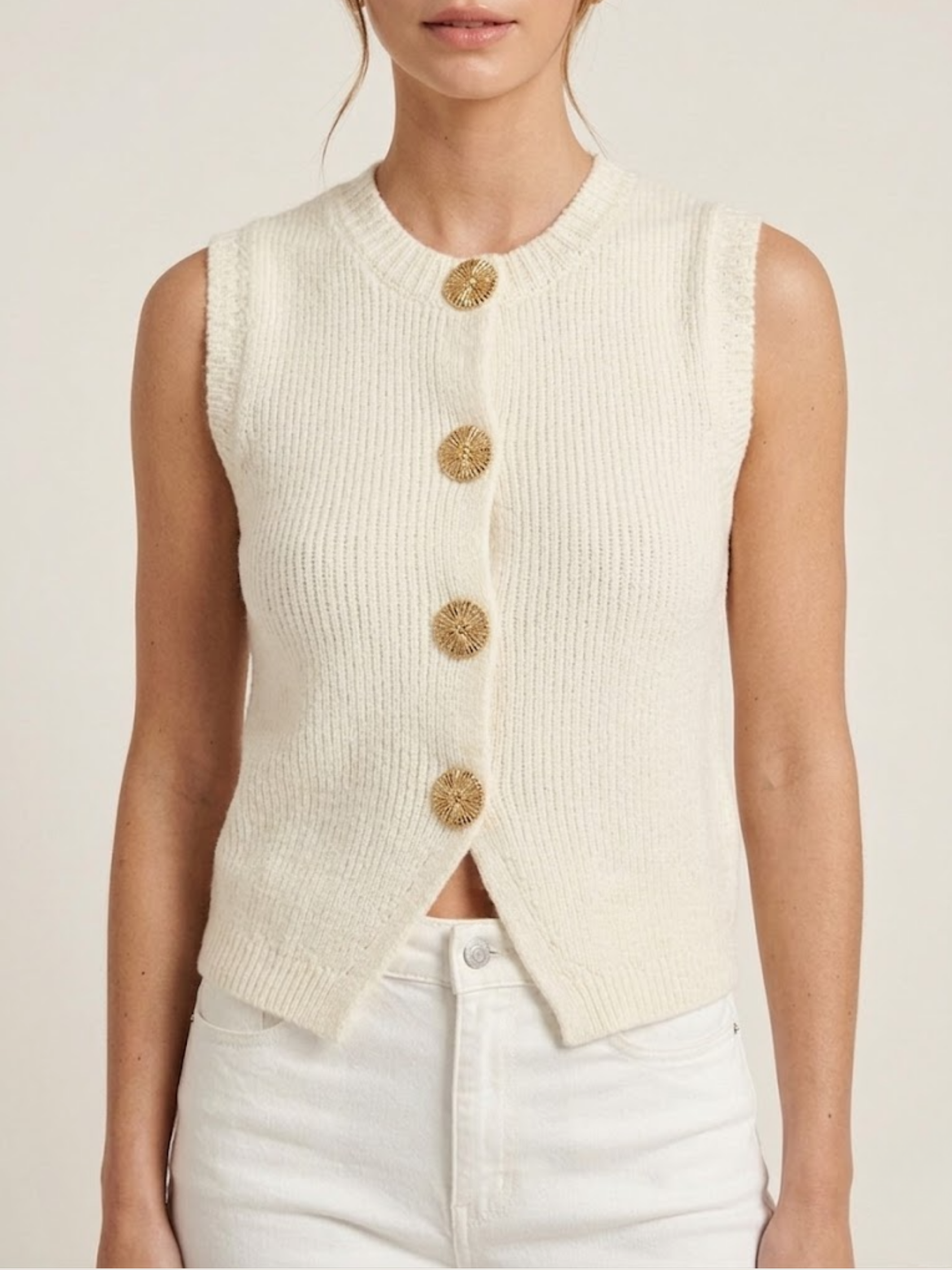 Ariel Golden Cardigan