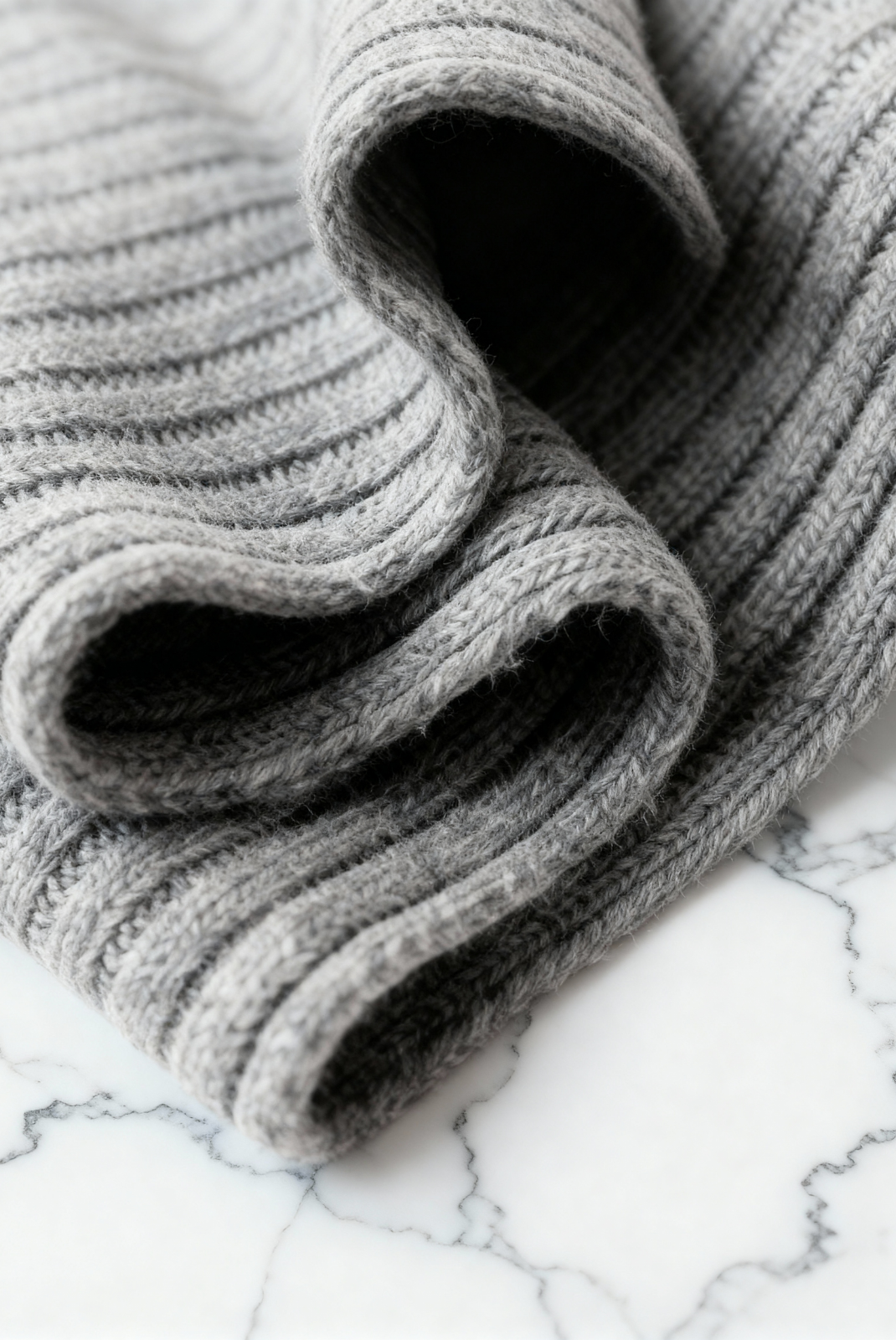 Light Grey Merino Wool Wintertime Essentials