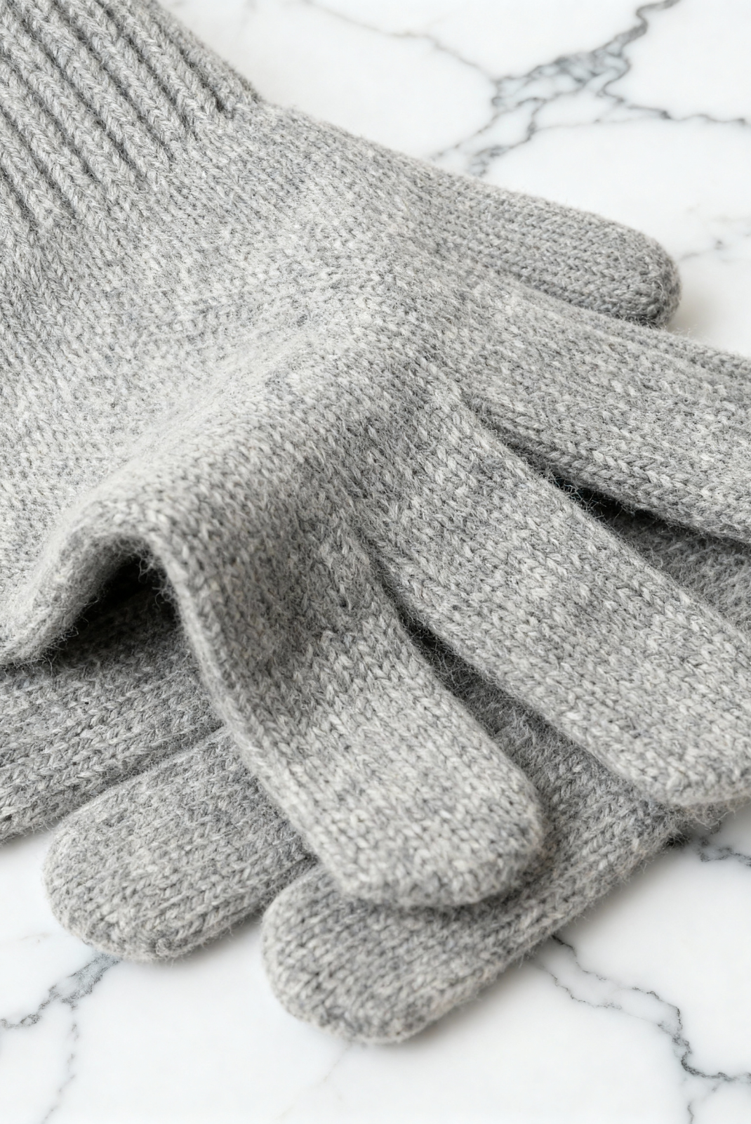 Light Grey Merino Wool Wintertime Essentials