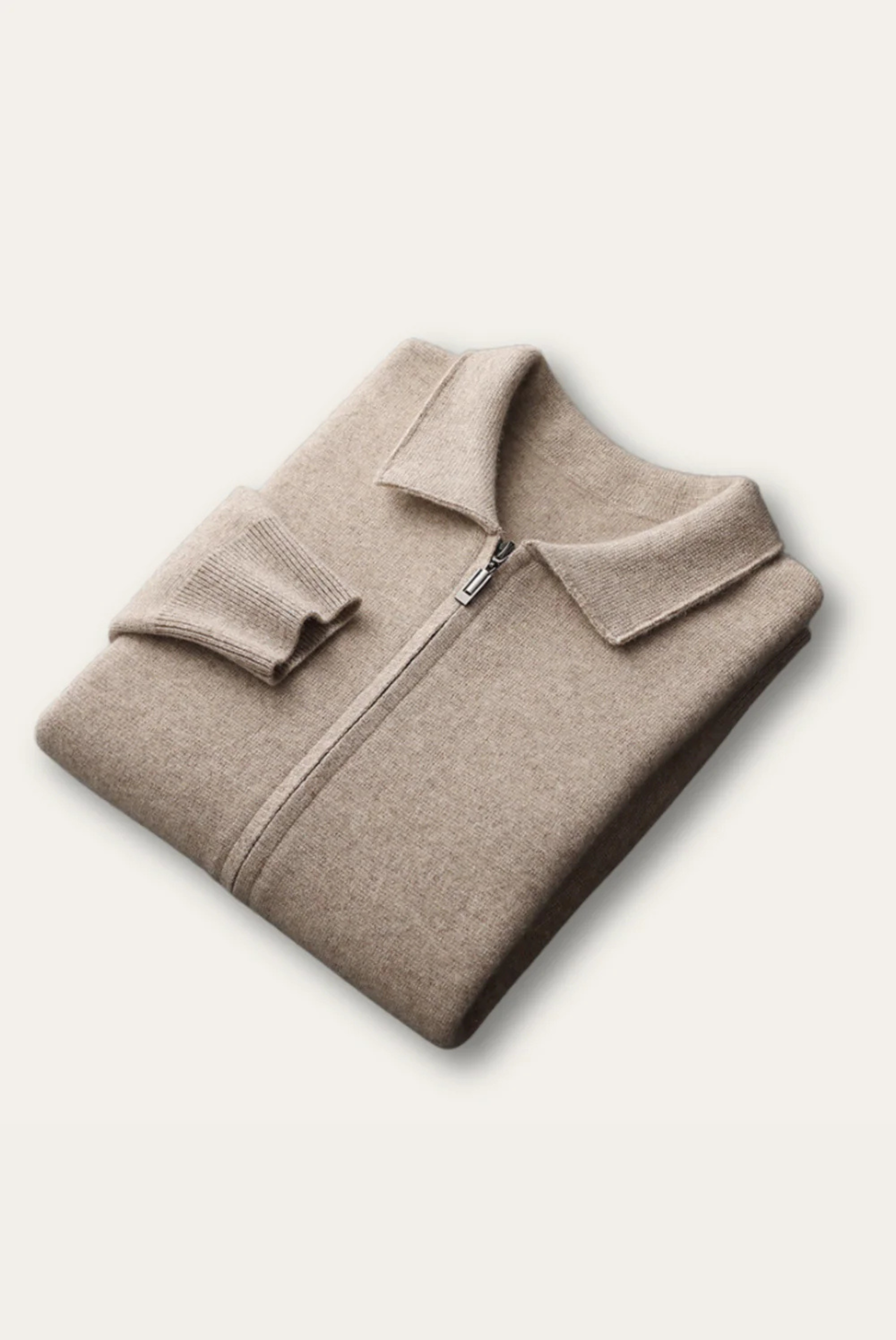 Camel Polo Cardigan