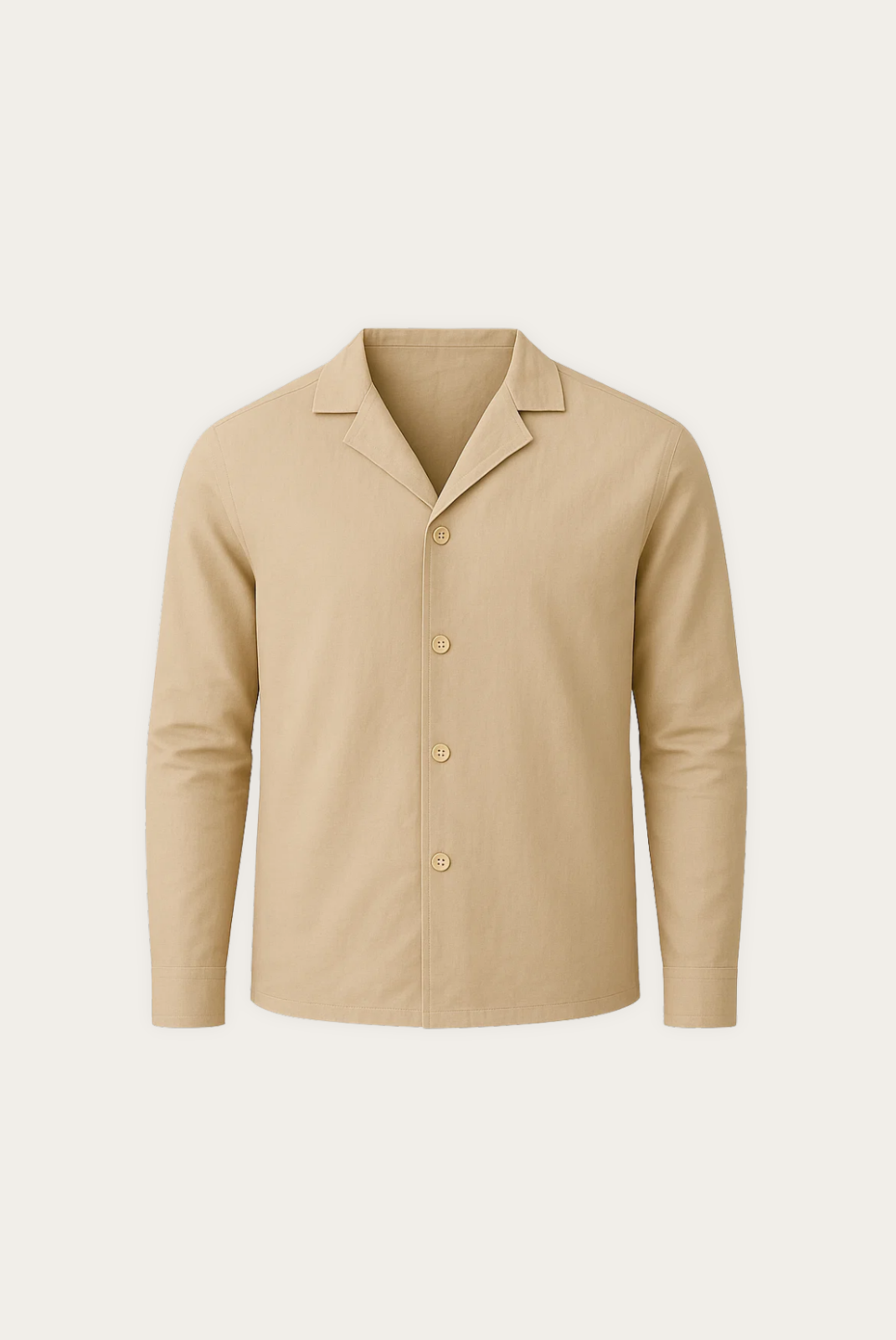 Olive Linen Shirt