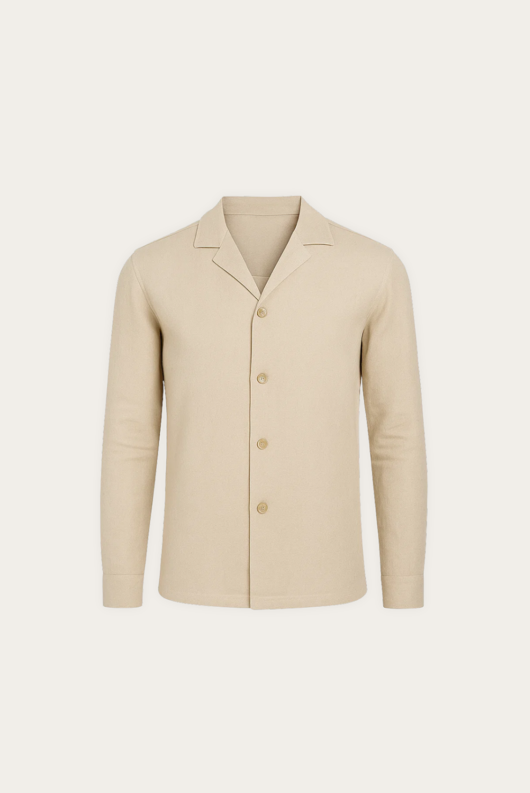 Oatmeal Linen Shirt