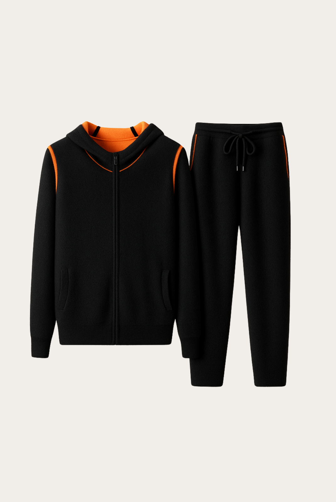 Charcoal Dune Cashmere Set