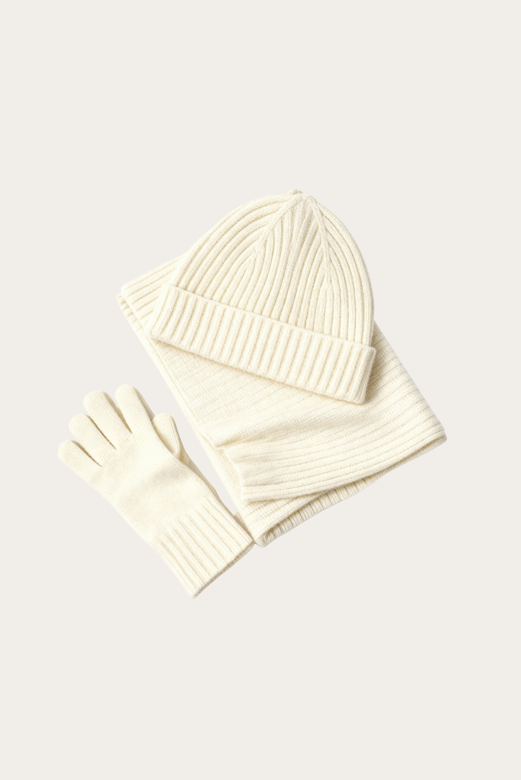 Ivory Merino Wool Wintertime Essentials