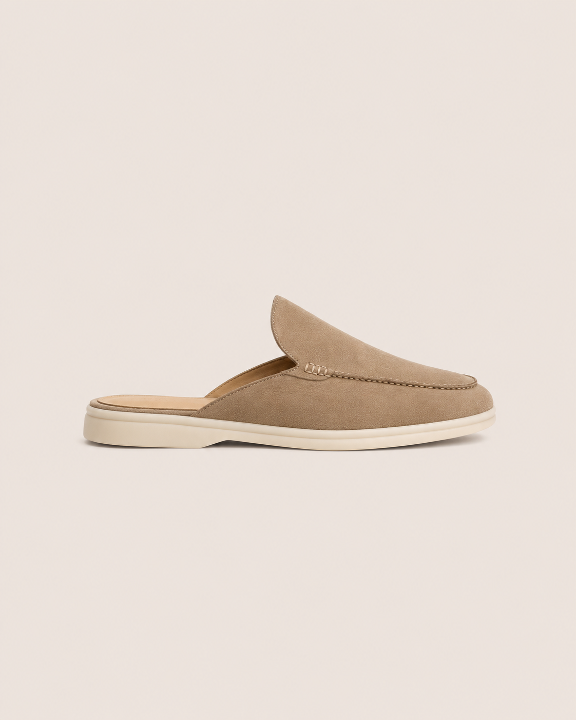 Bordeaux Moreno Mule Beige