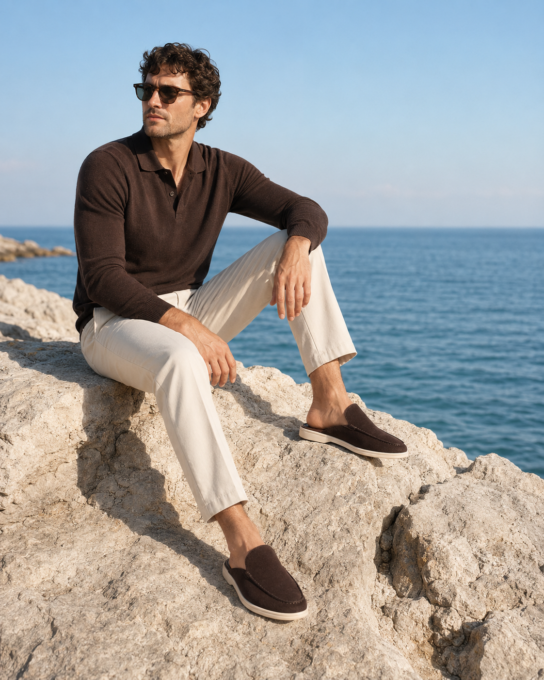 Bordeaux Moreno Mule Espresso Brown