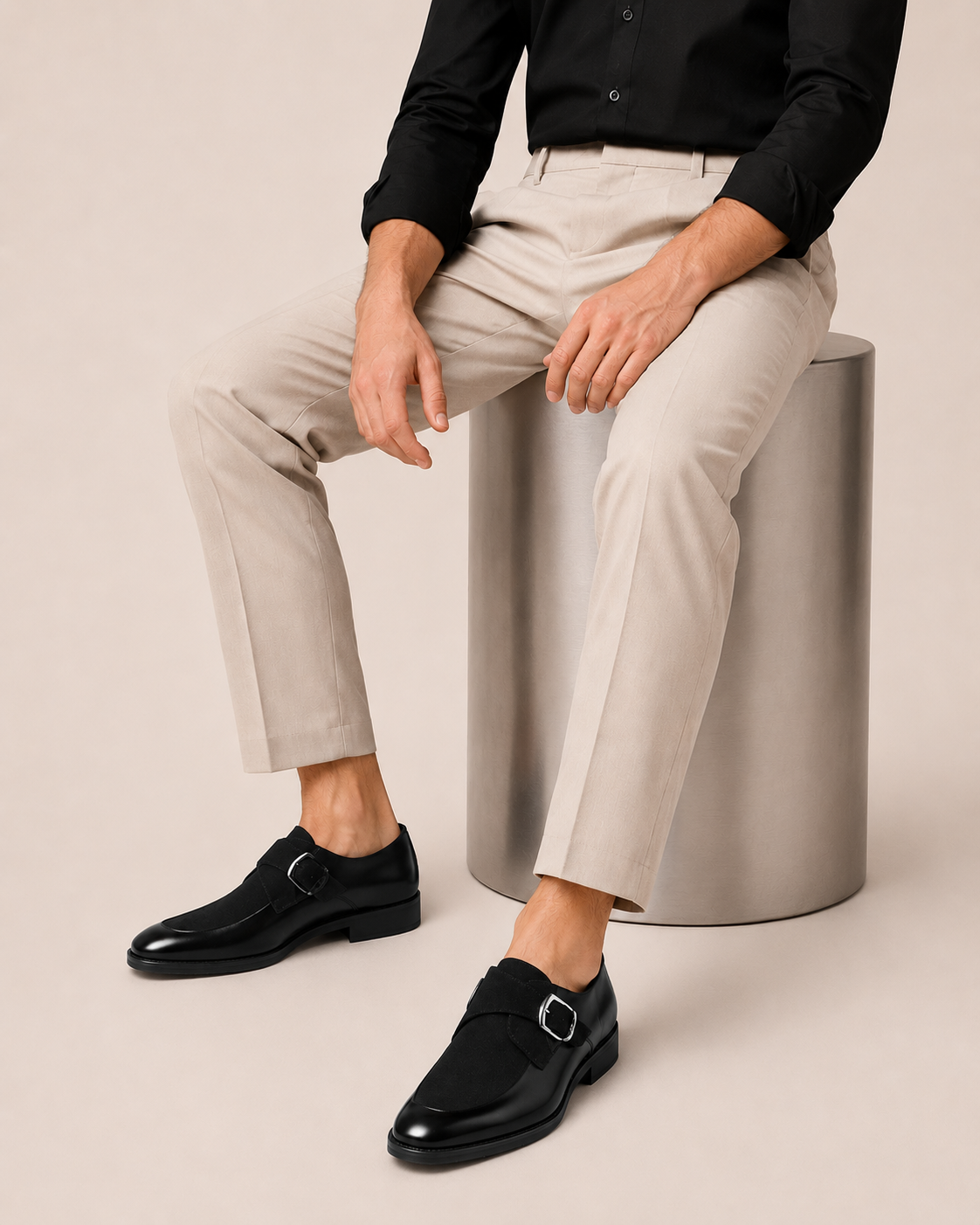 Monk Strap Nocturne in Noir