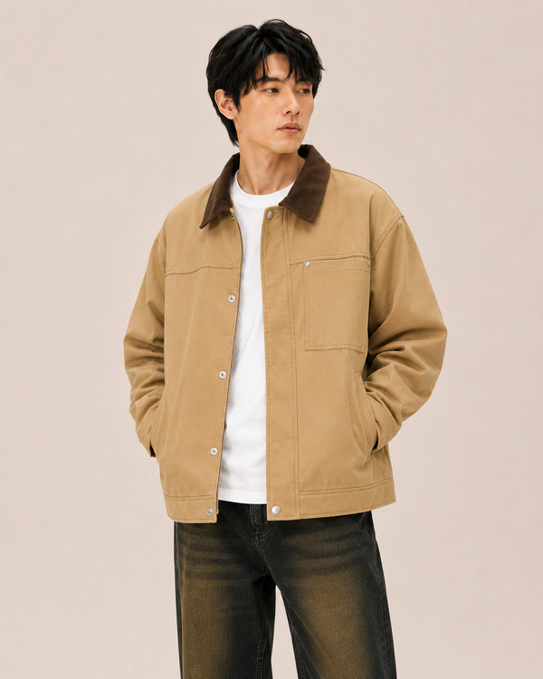 Khaki Dune Workwear Jacket