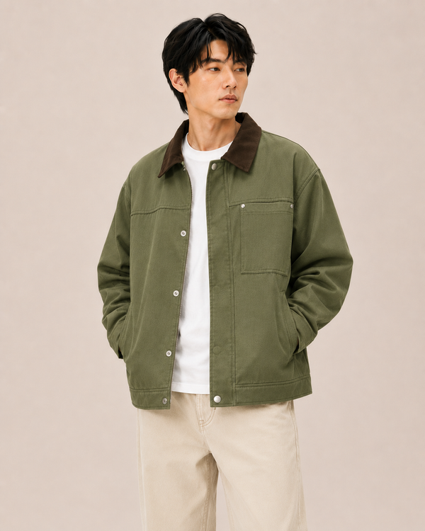 Olive Mistral Workwear Jacket