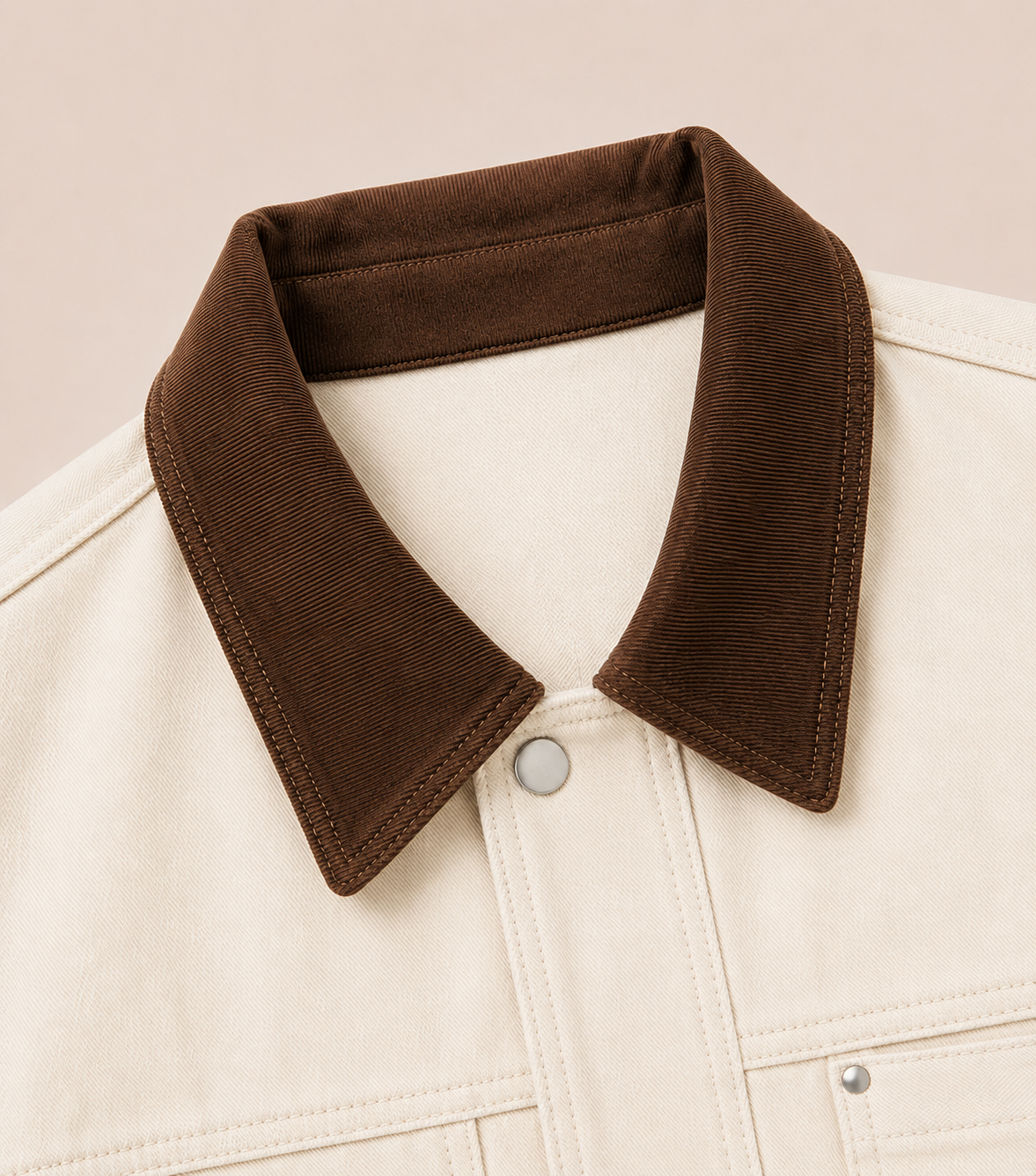 Cream Sable Workwear Jacket