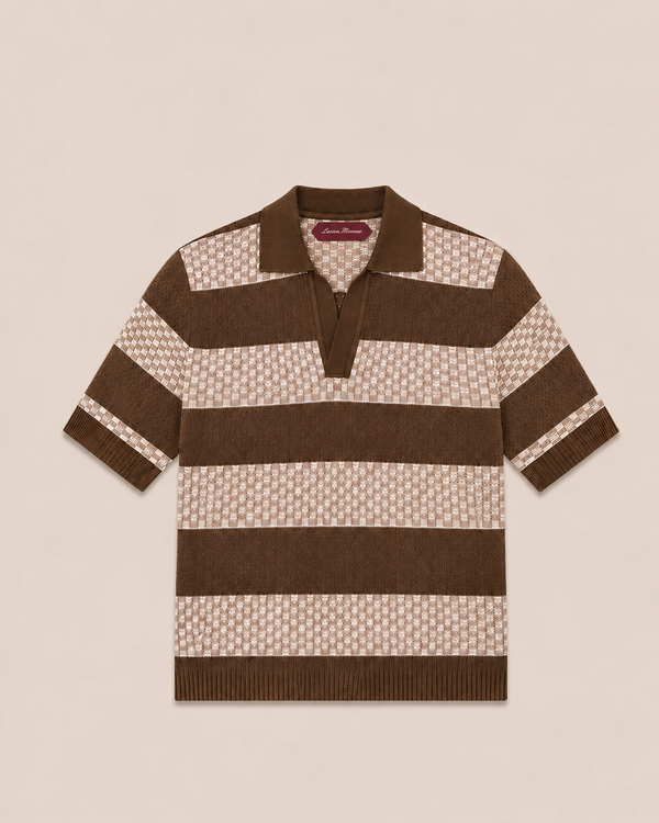 Sable Mistral Knit Polo