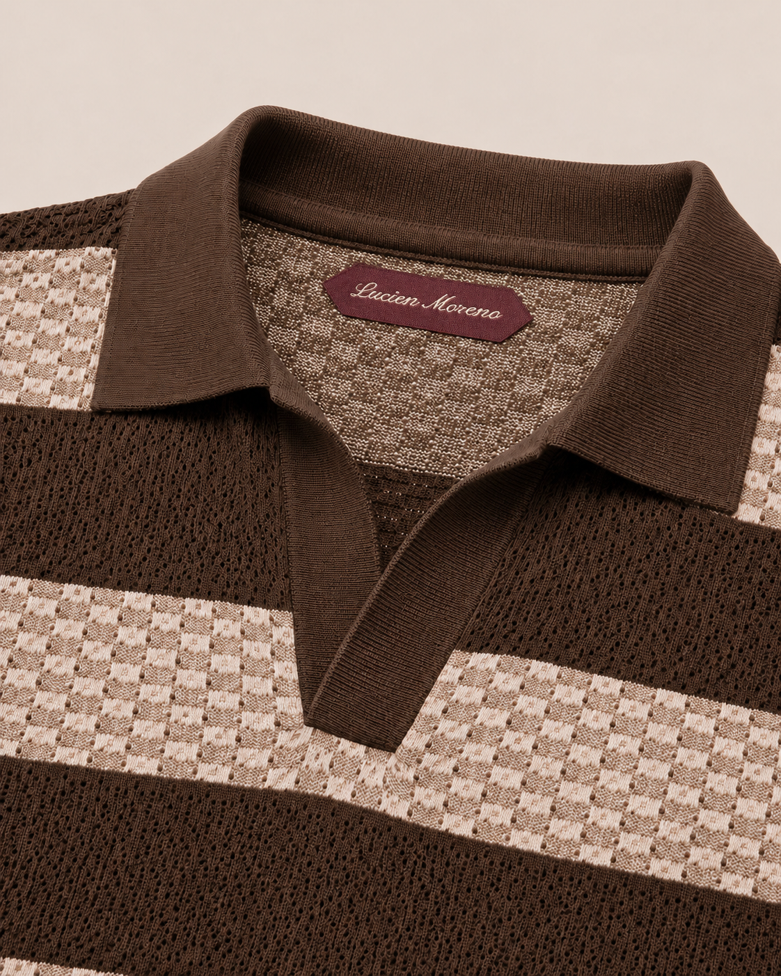 Sable Mistral Knit Polo