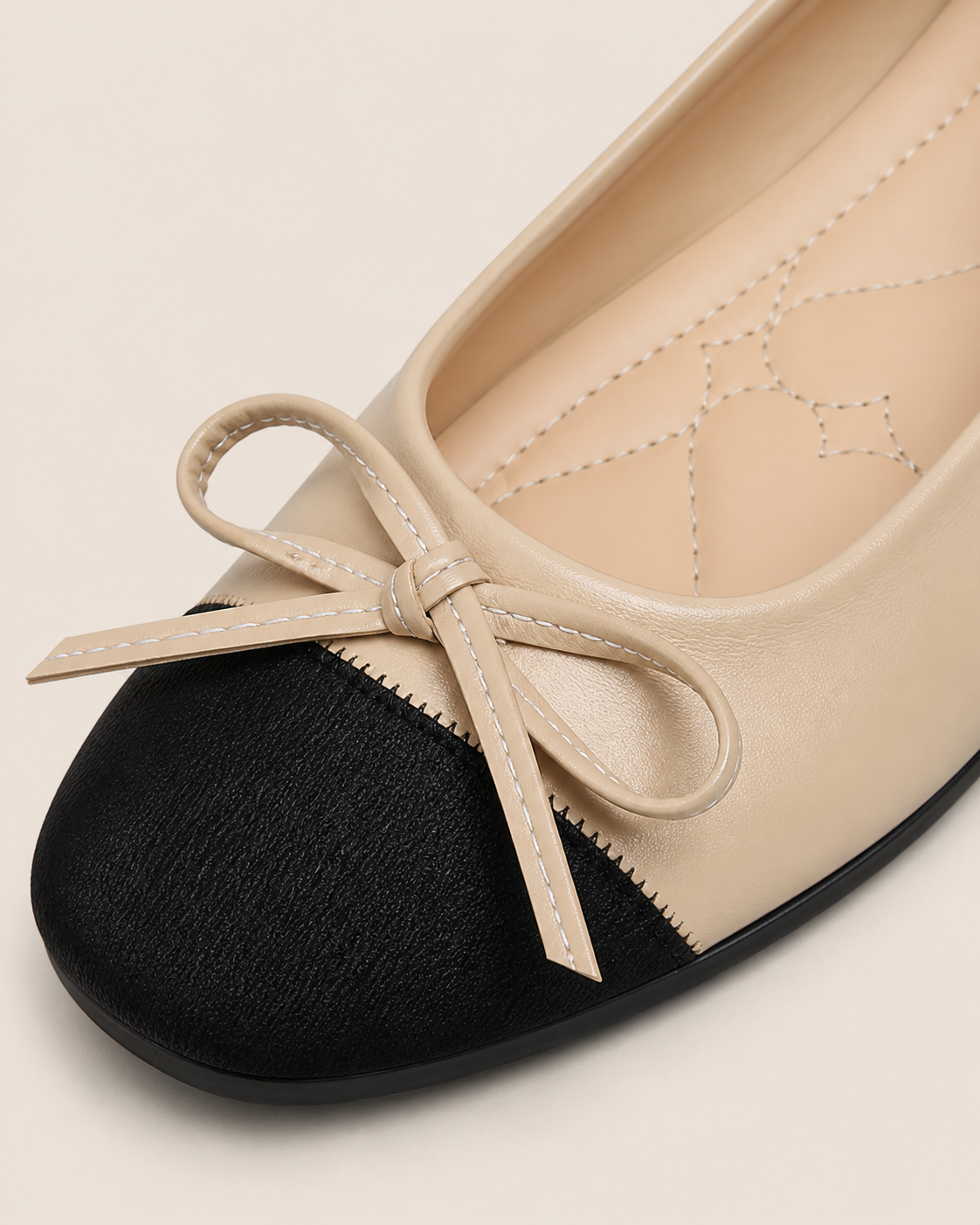 Moreno Noir Ballet Flat