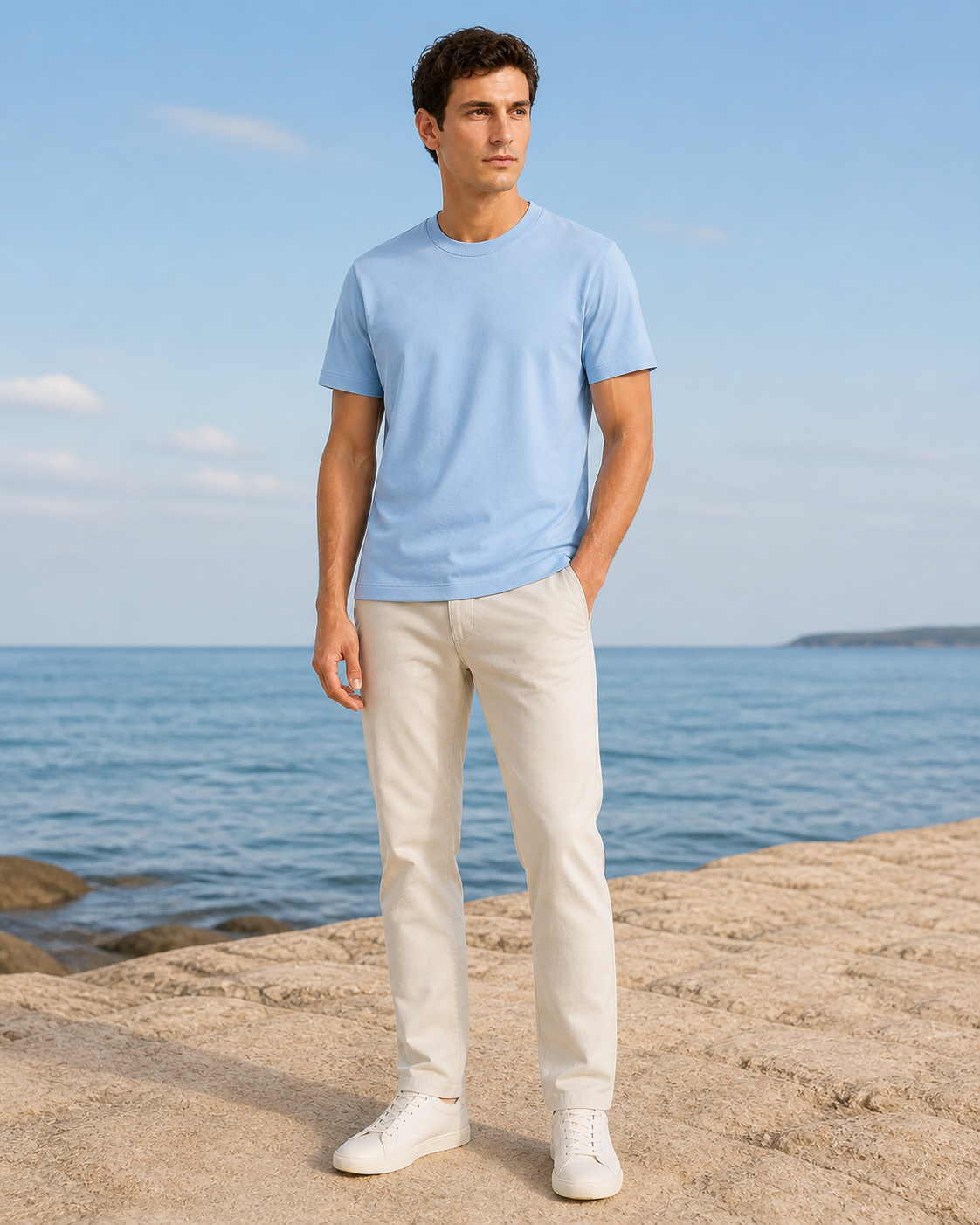 Blue Riviera T-Shirt