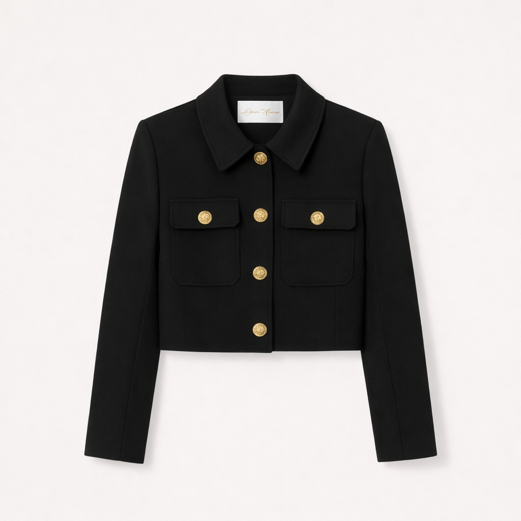 Old Money Straight-Cut Elegant Blazer Jacket