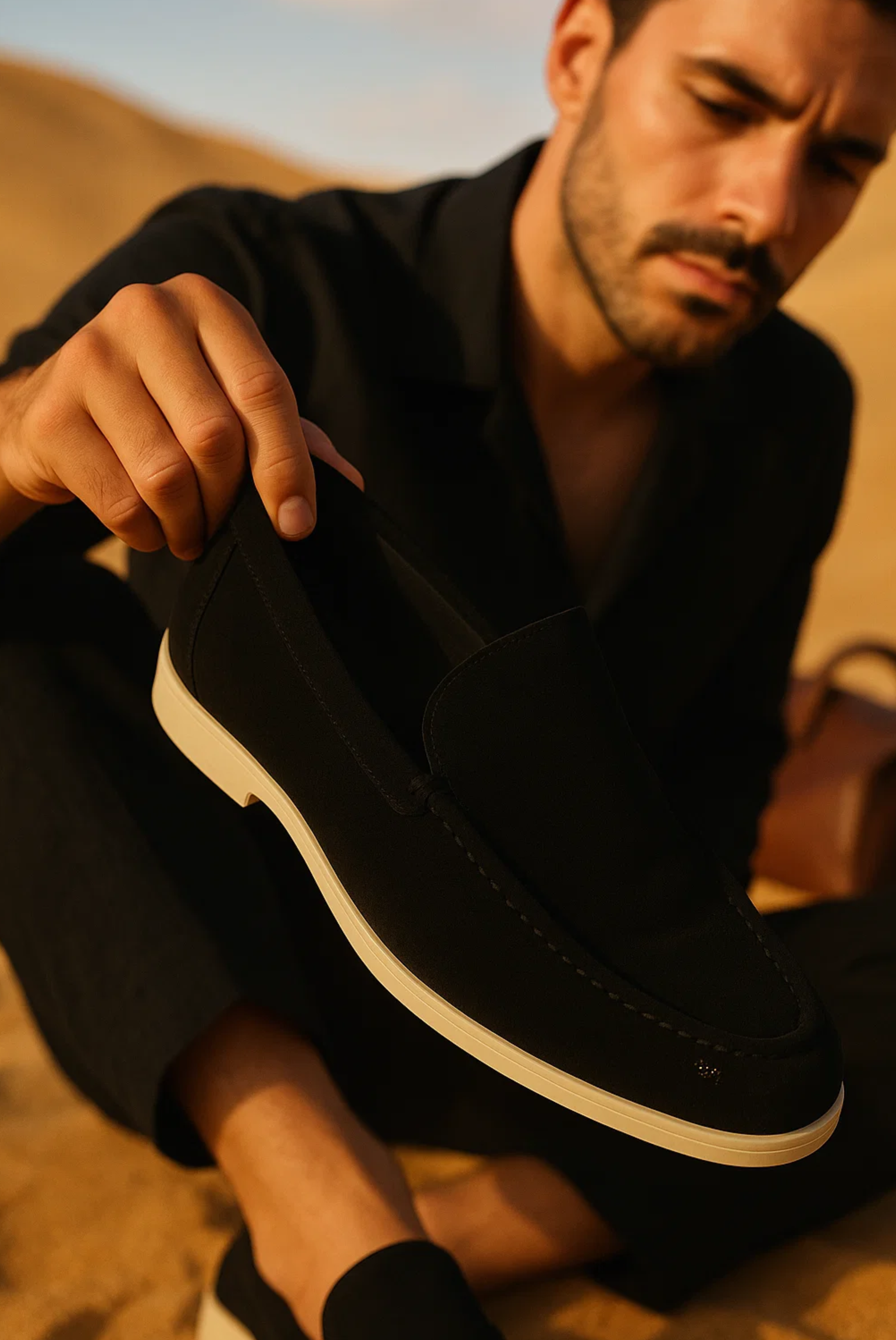 Black Moreno Loafer