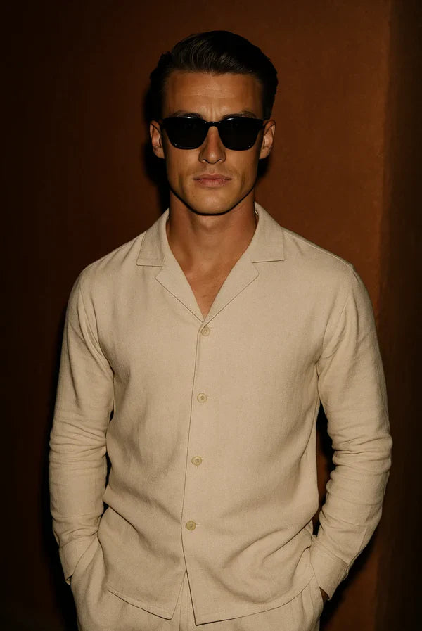 Oatmeal Linen Shirt