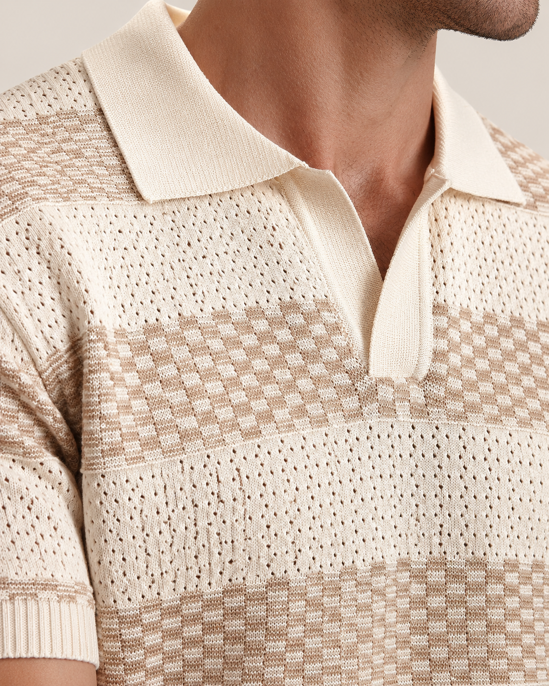 Apricot Mistral Knit Polo