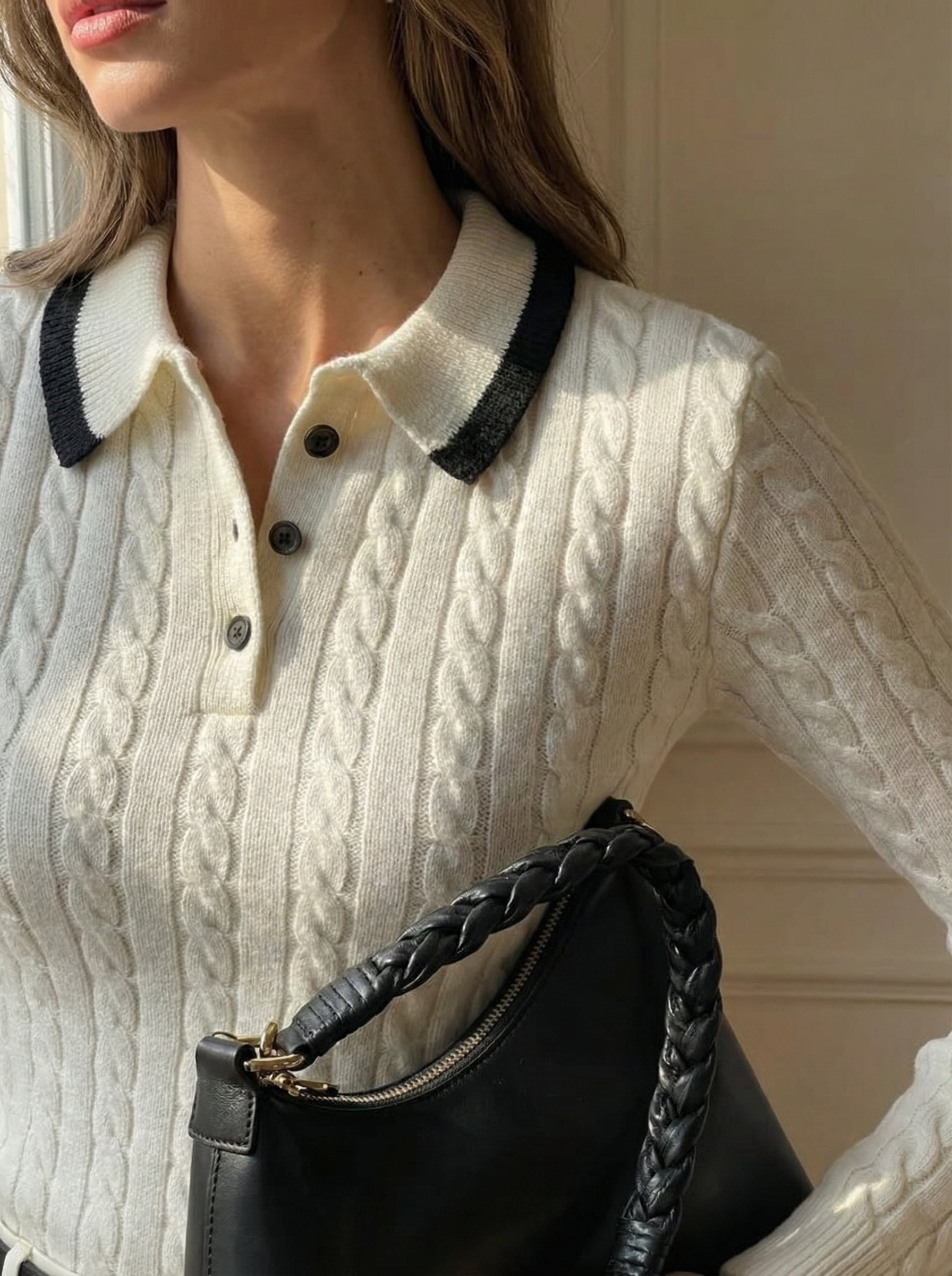 NEW Old Money Classy Button Knitted Polo T-Shirt