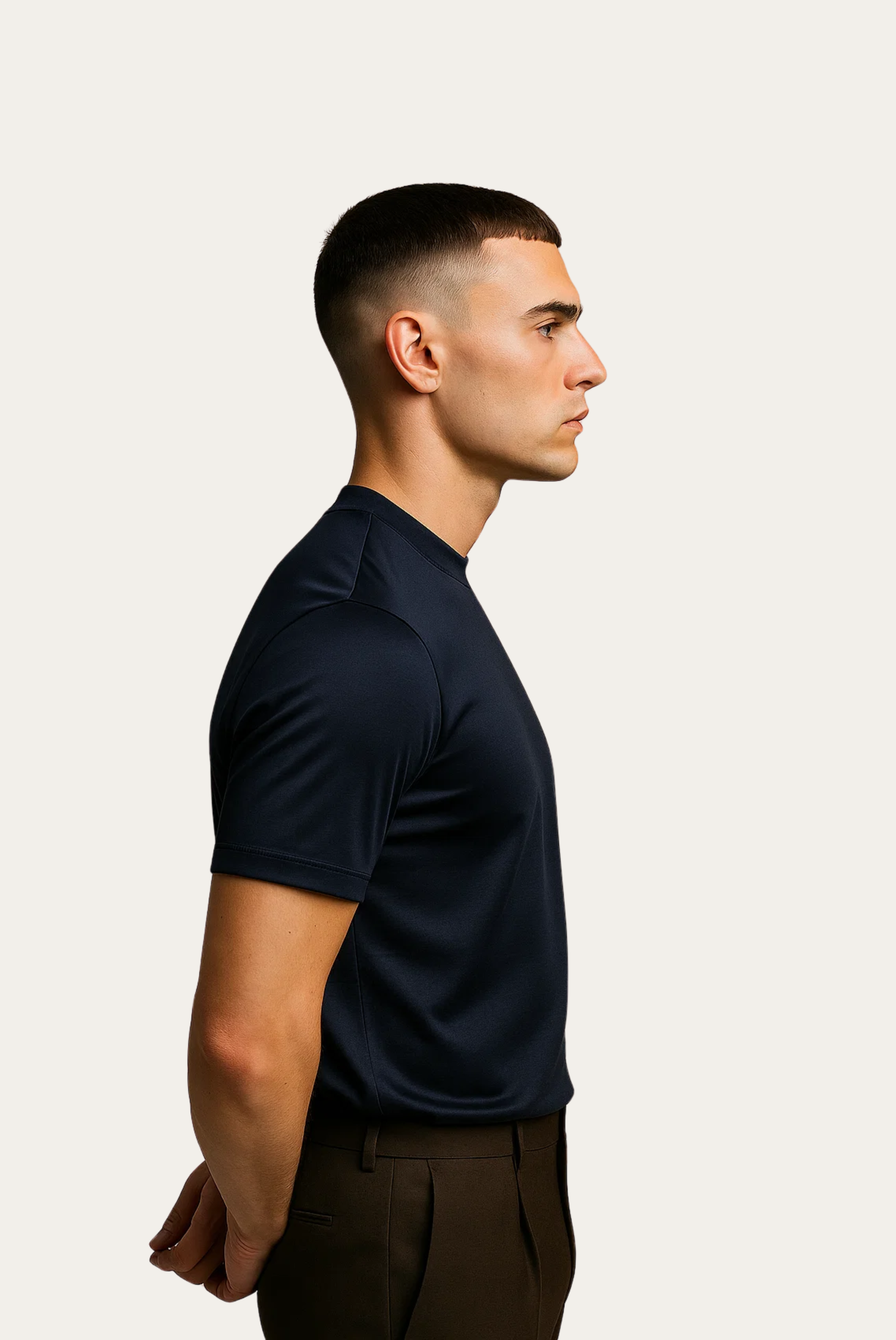 Navy Imperial Tee